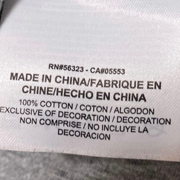 Nike Bonded Pocket Men's Gray Cotton Short Sleeve Crew Neck Tee T-Shirt Top Sz S - Picture 4 of 4